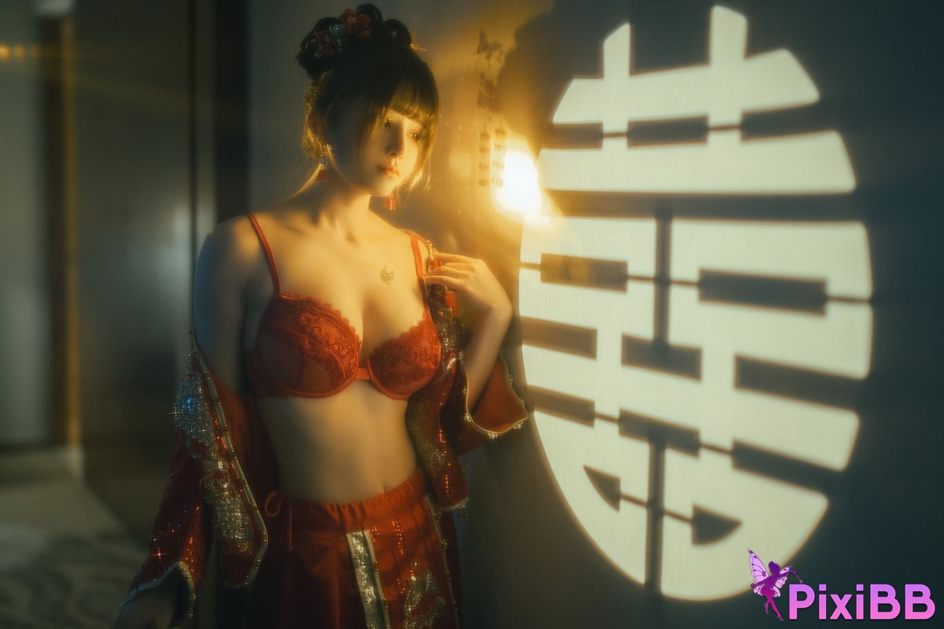 Cosplayer Deer eight years old Newlyweds story PixiBB.COM 026