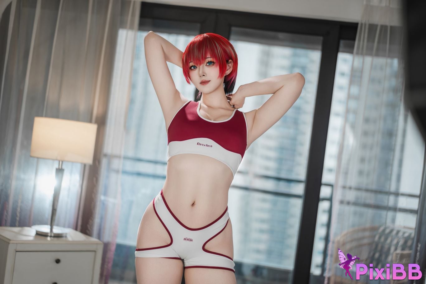 Cosplayer Natsuko Xia Xiazi GQuuuuuuX Ma Qiu PixiBB.COM 001