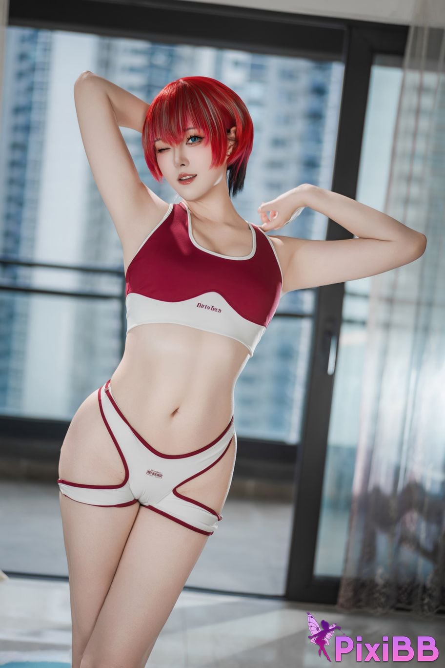 Cosplayer Natsuko Xia Xiazi GQuuuuuuX Ma Qiu PixiBB.COM 003