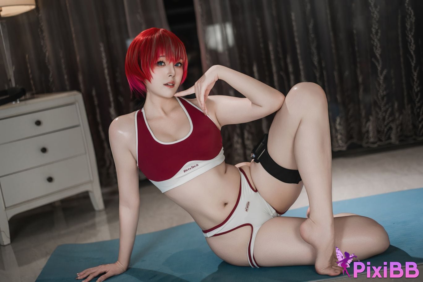 Cosplayer Natsuko Xia Xiazi GQuuuuuuX Ma Qiu PixiBB.COM 063