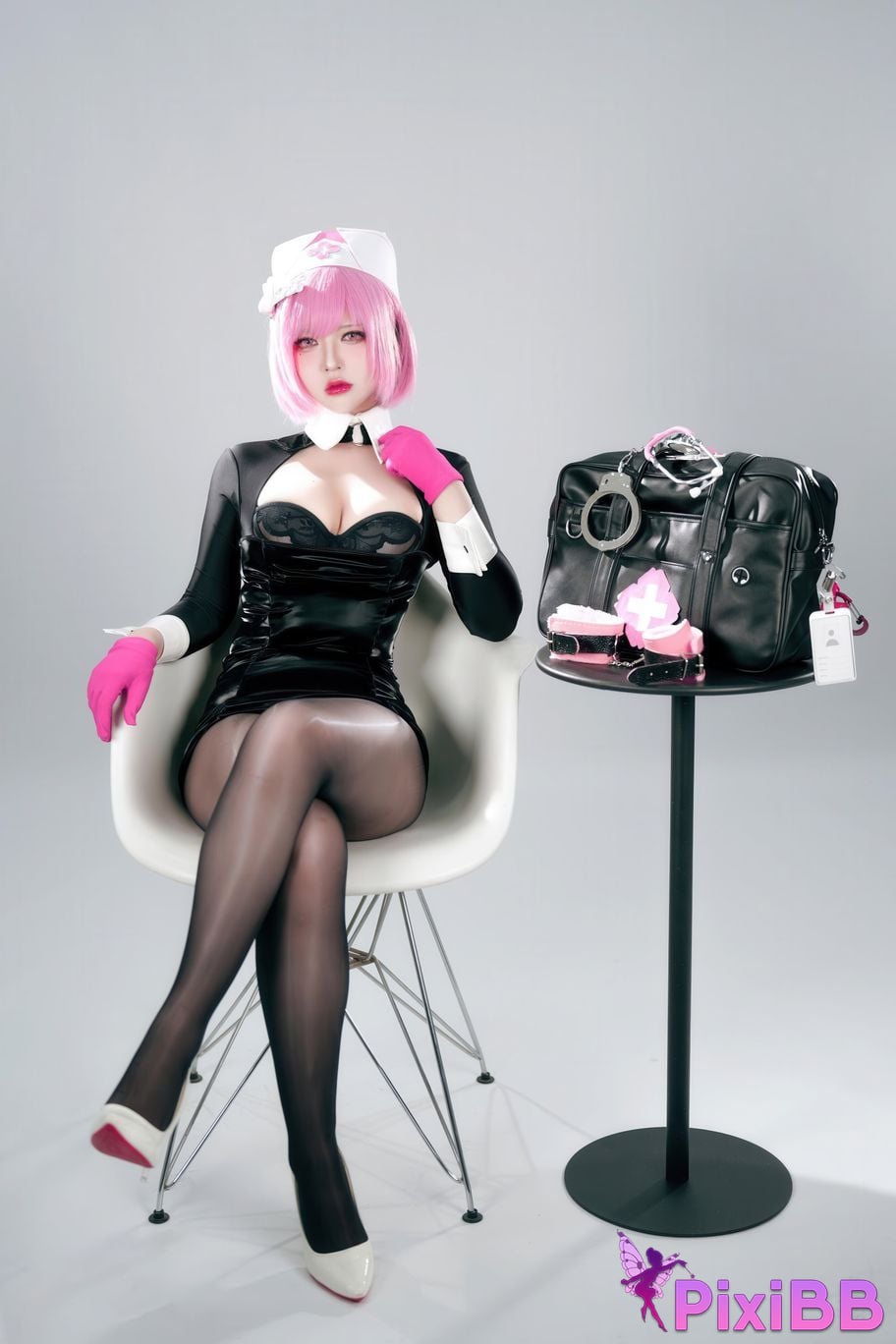 Cosplayer Half half son Dr. Wang PixiBB.COM 005