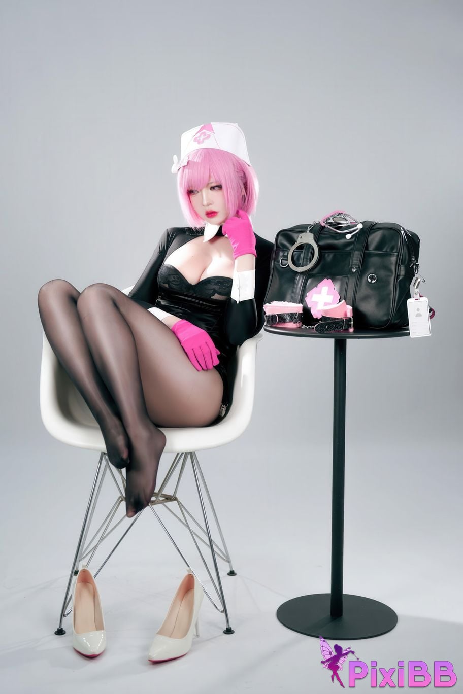 Cosplayer Half half son Dr. Wang PixiBB.COM 007