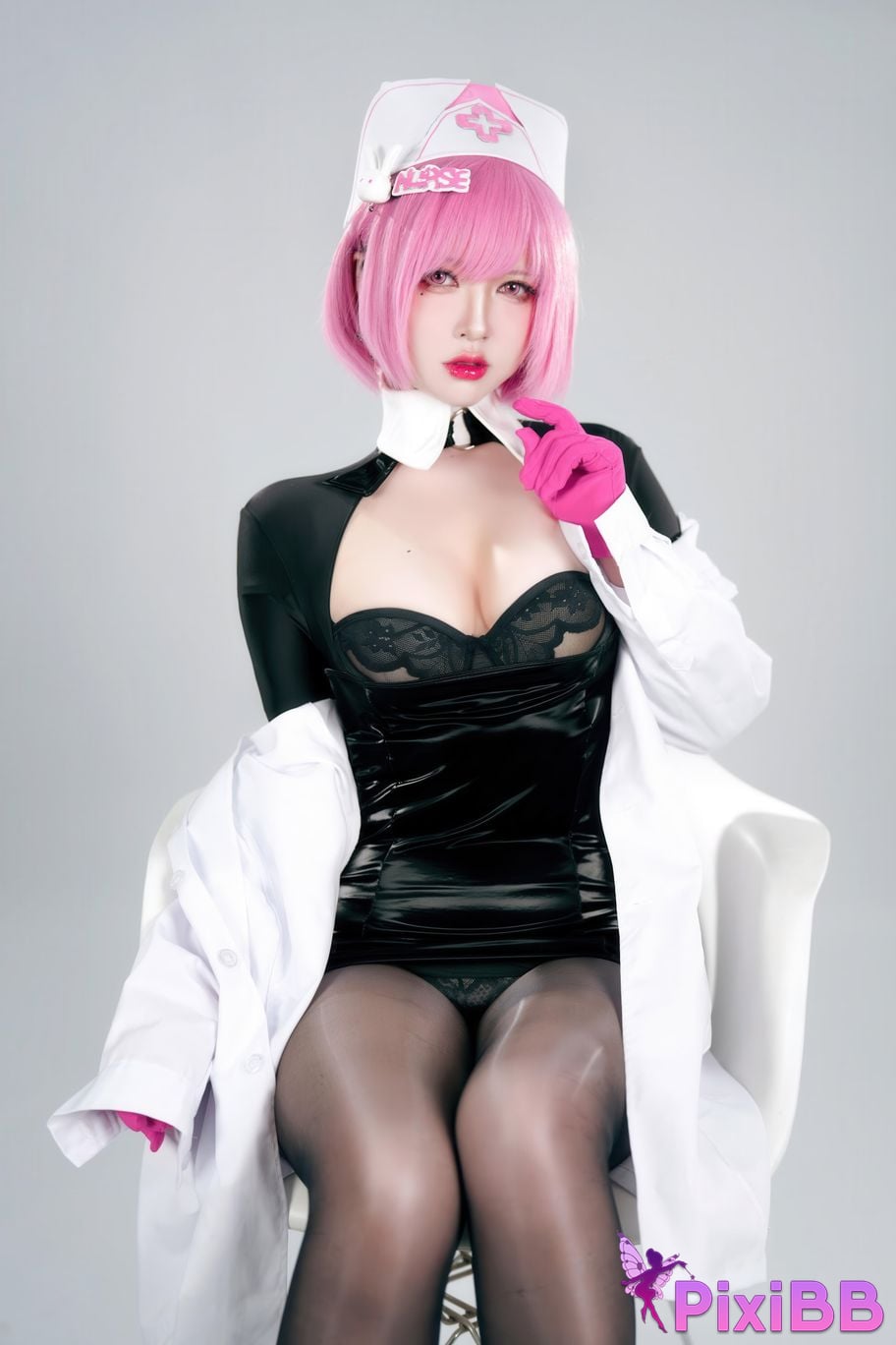 Cosplayer Half half son Dr. Wang PixiBB.COM 014