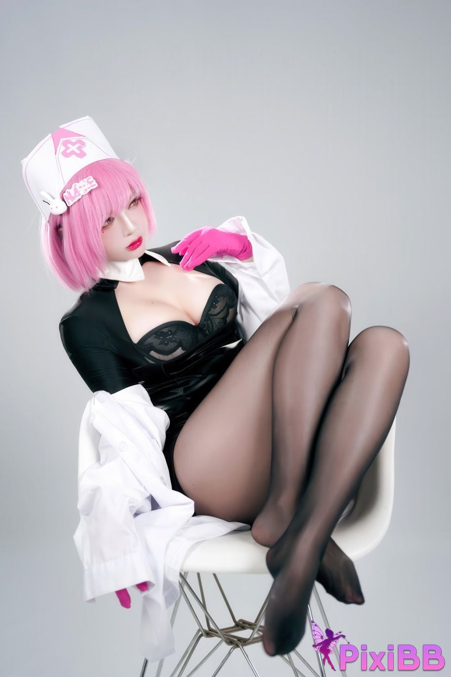 Cosplayer Half half son Dr. Wang PixiBB.COM 015