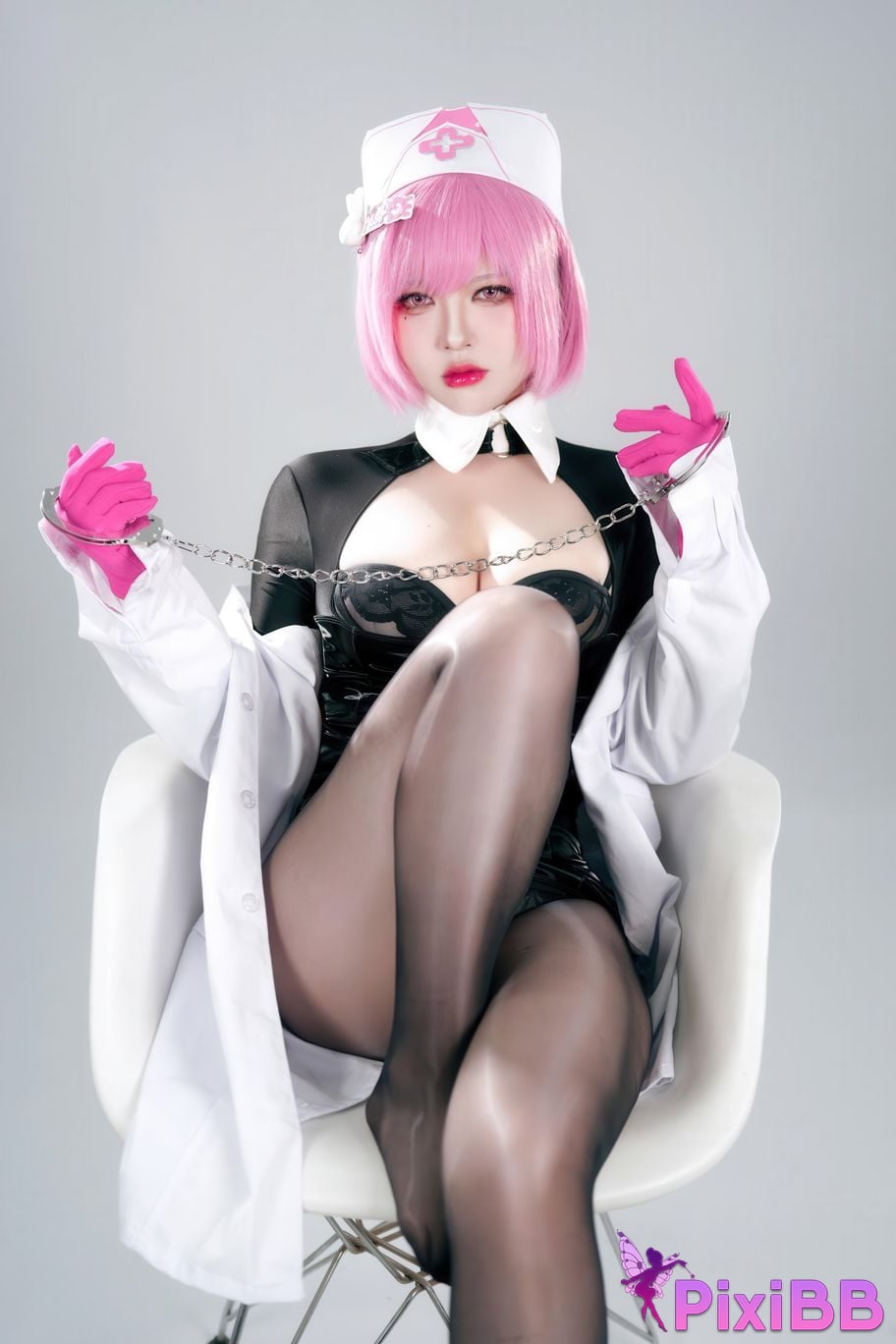 Cosplayer Half half son Dr. Wang PixiBB.COM 017