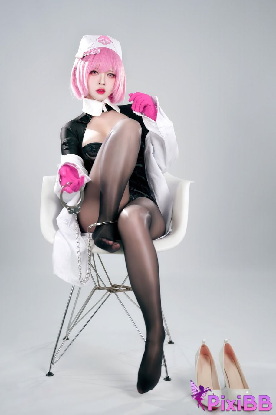 Cosplayer Half half son Dr. Wang PixiBB.COM 018