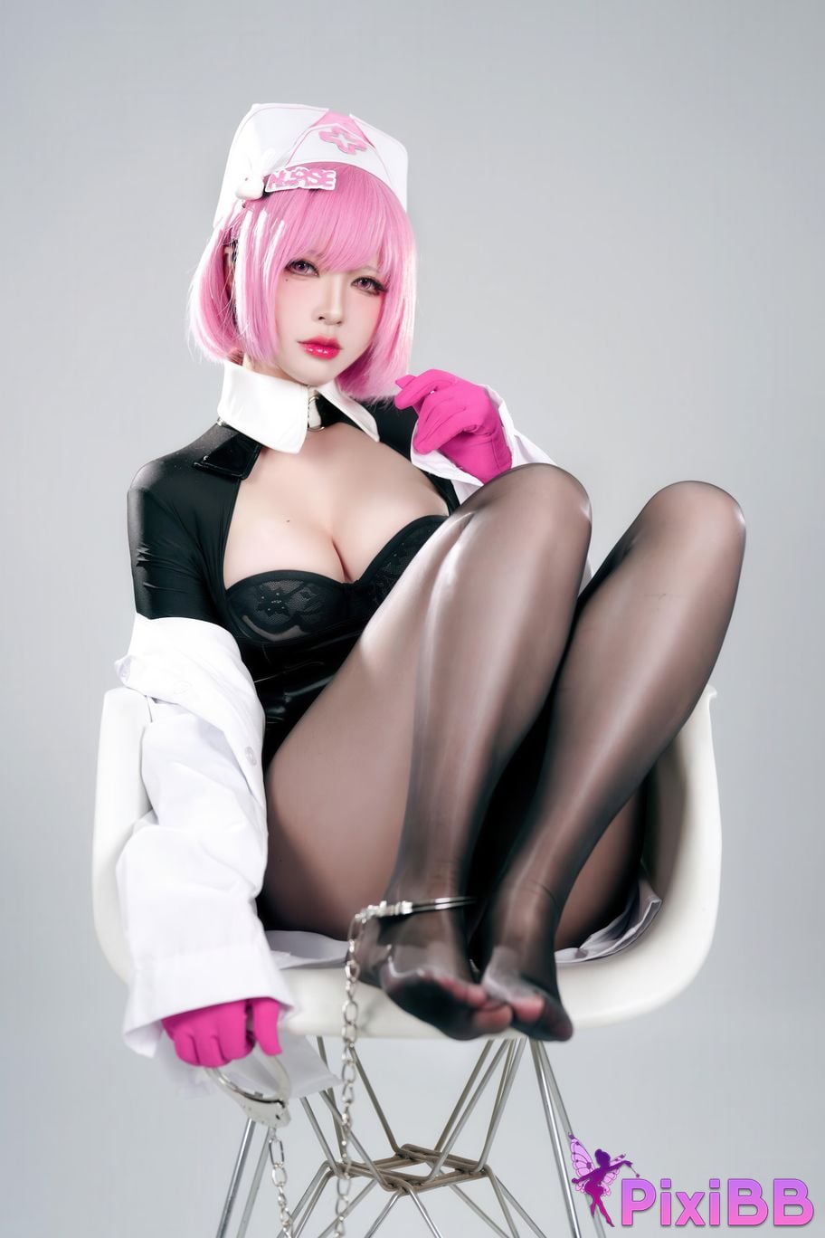 Cosplayer Half half son Dr. Wang PixiBB.COM 019