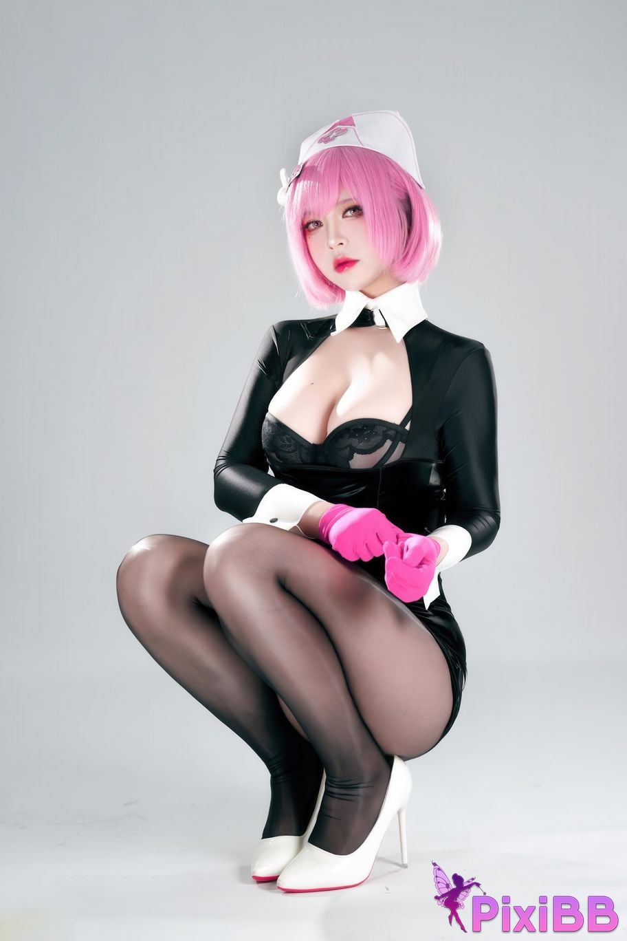 Cosplayer Half half son Dr. Wang PixiBB.COM 025