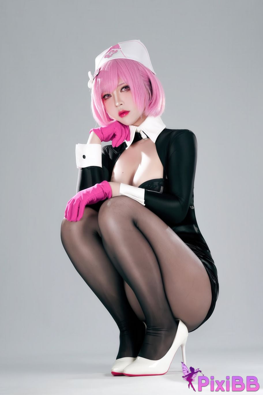 Cosplayer Half half son Dr. Wang PixiBB.COM 026