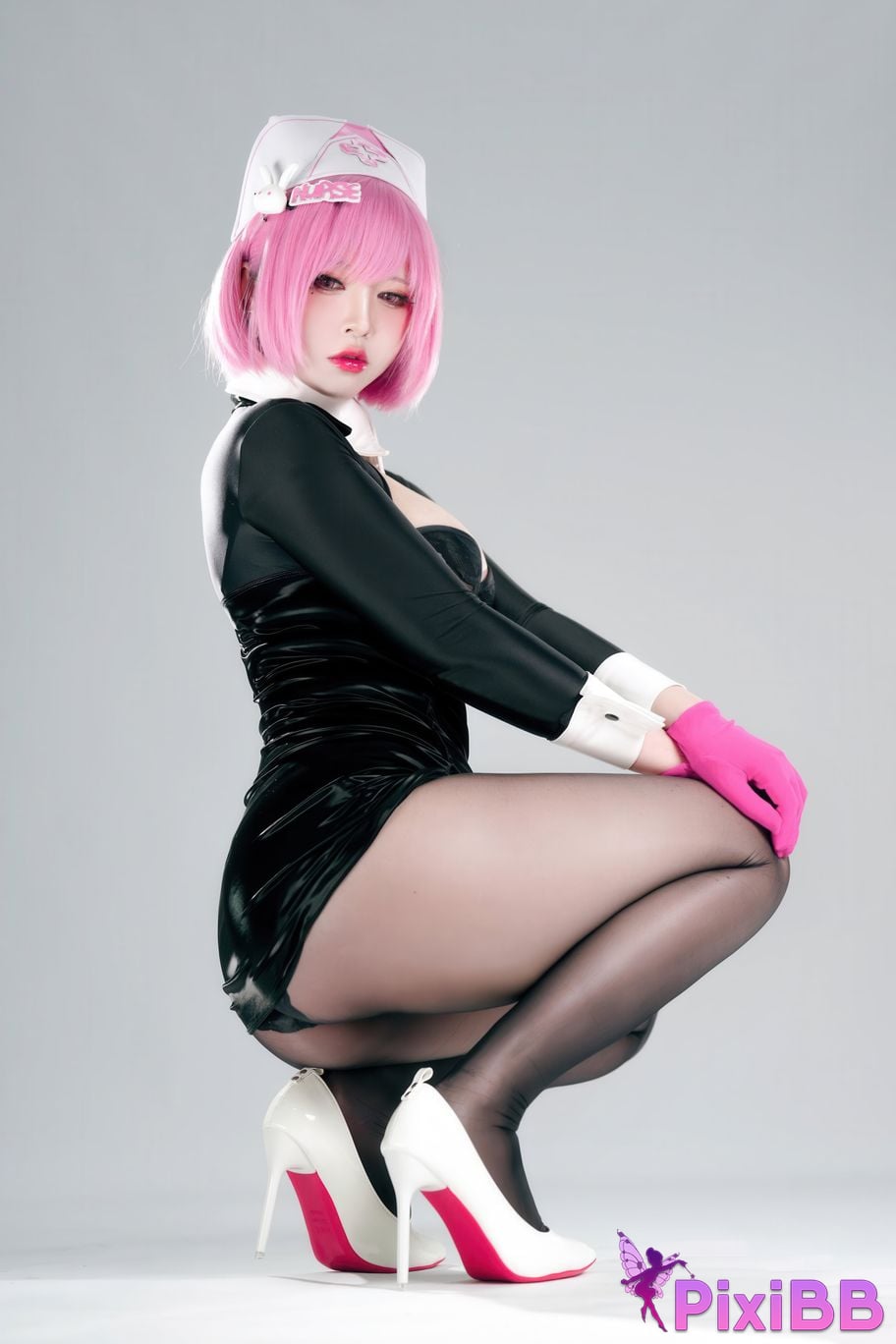 Cosplayer Half half son Dr. Wang PixiBB.COM 027