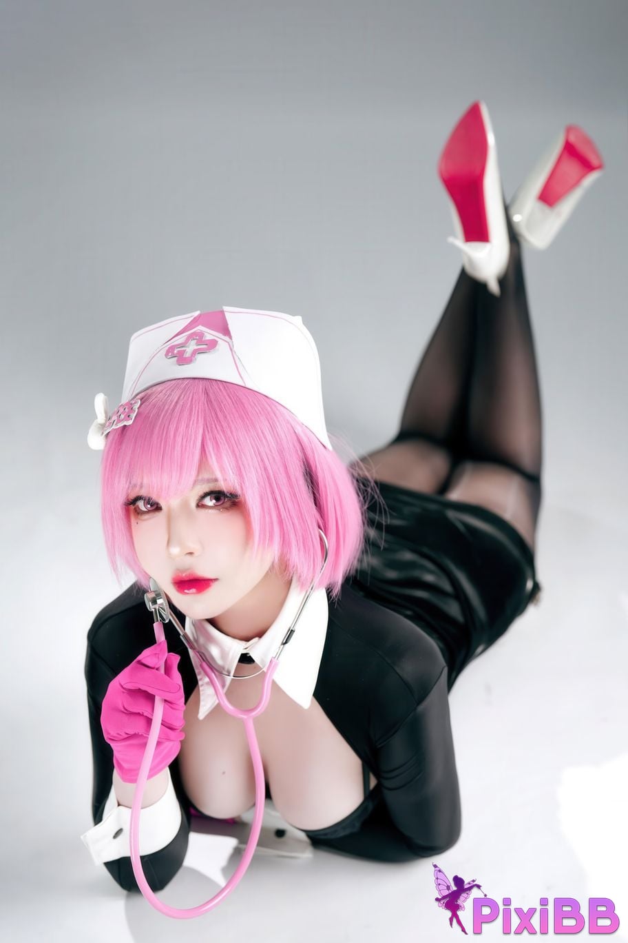 Cosplayer Half half son Dr. Wang PixiBB.COM 031