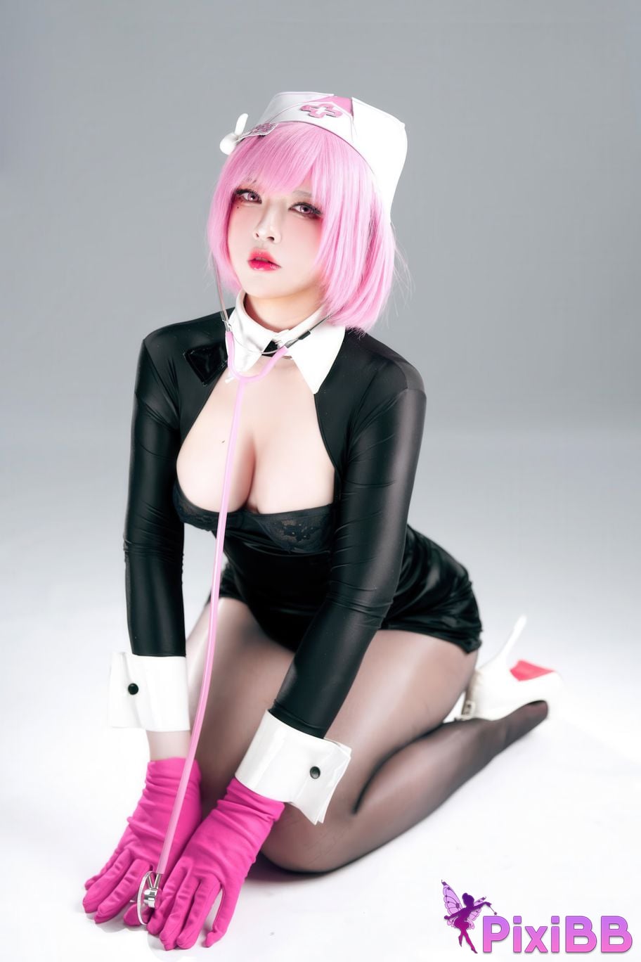 Cosplayer Half half son Dr. Wang PixiBB.COM 033