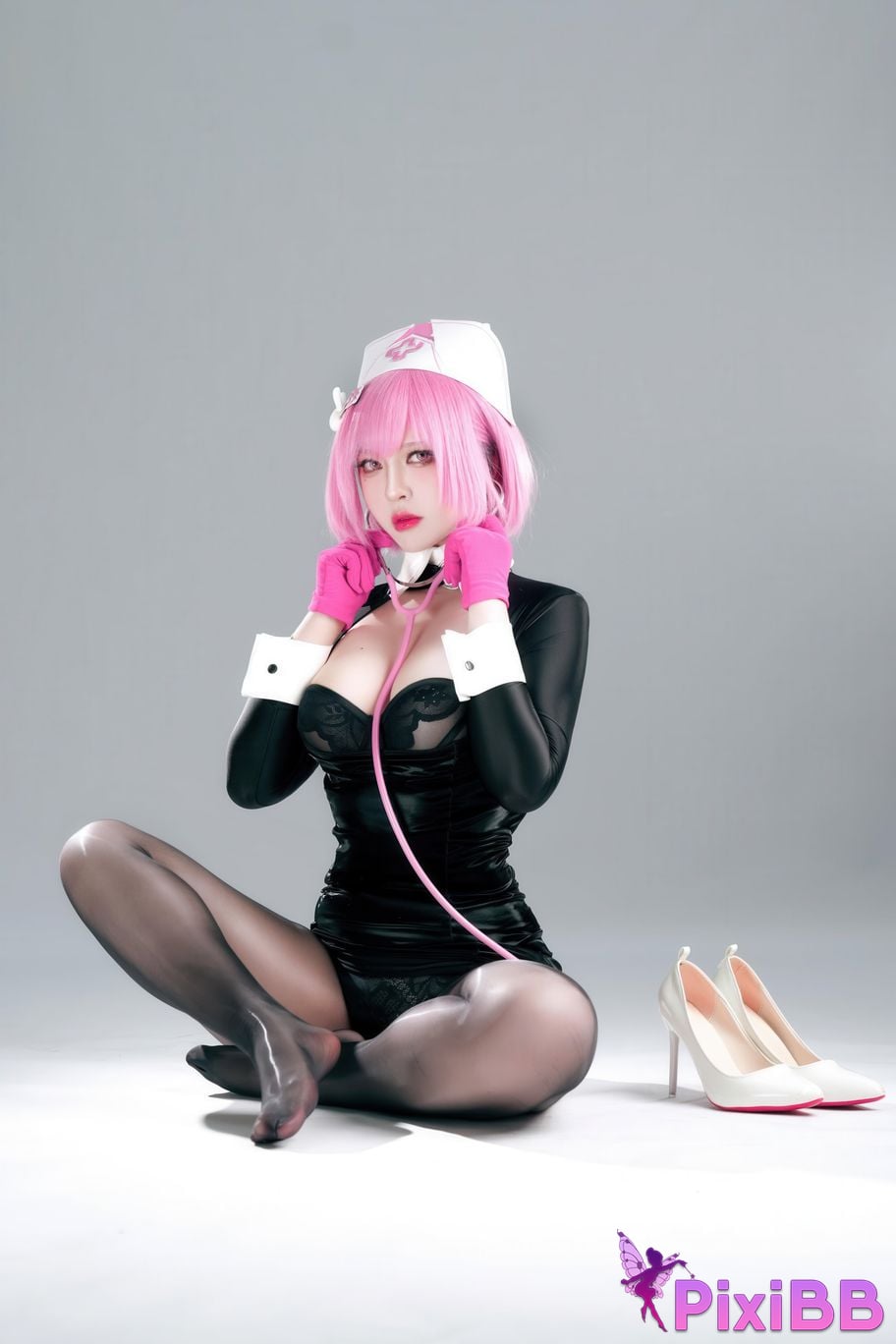 Cosplayer Half half son Dr. Wang PixiBB.COM 035