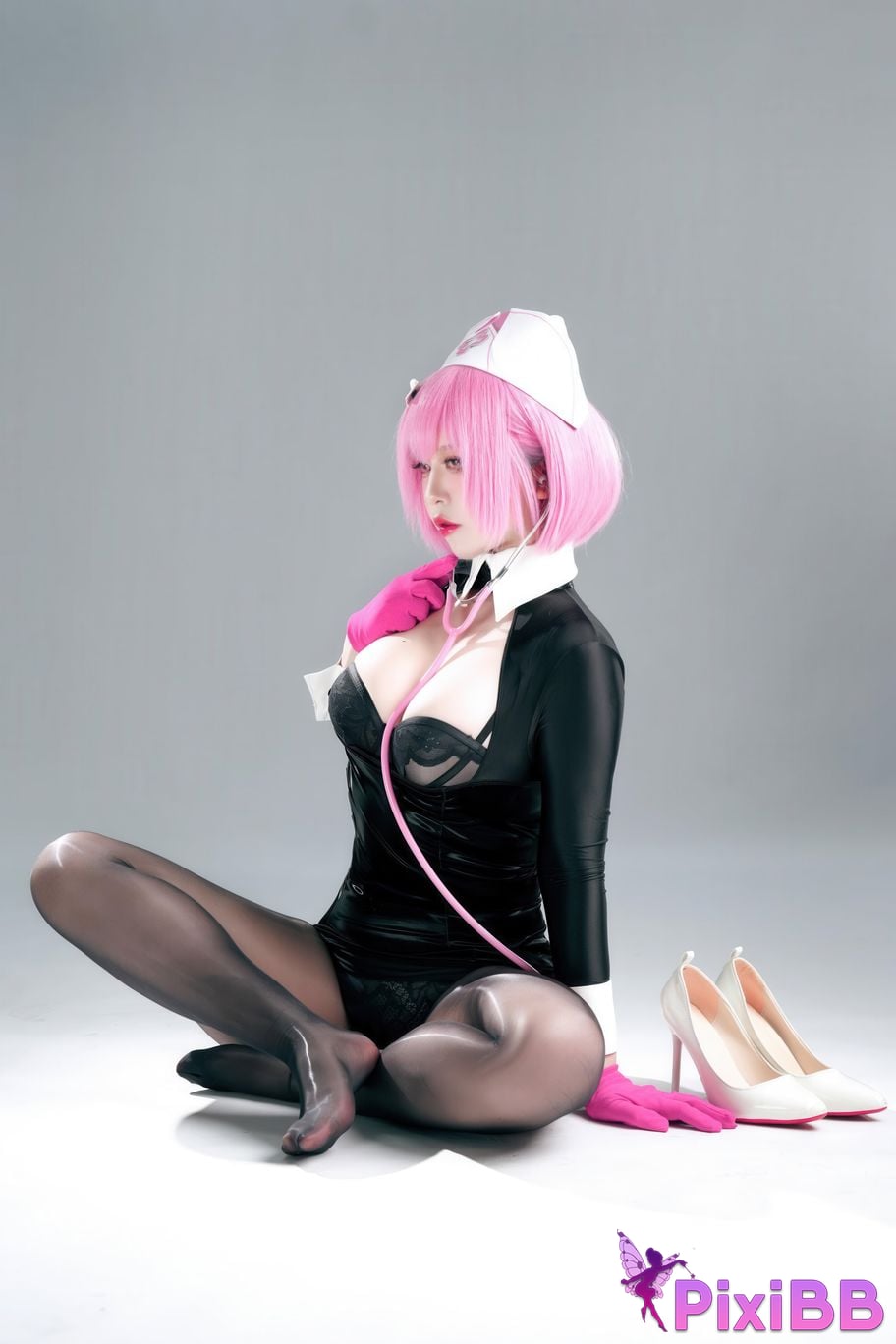 Cosplayer Half half son Dr. Wang PixiBB.COM 036