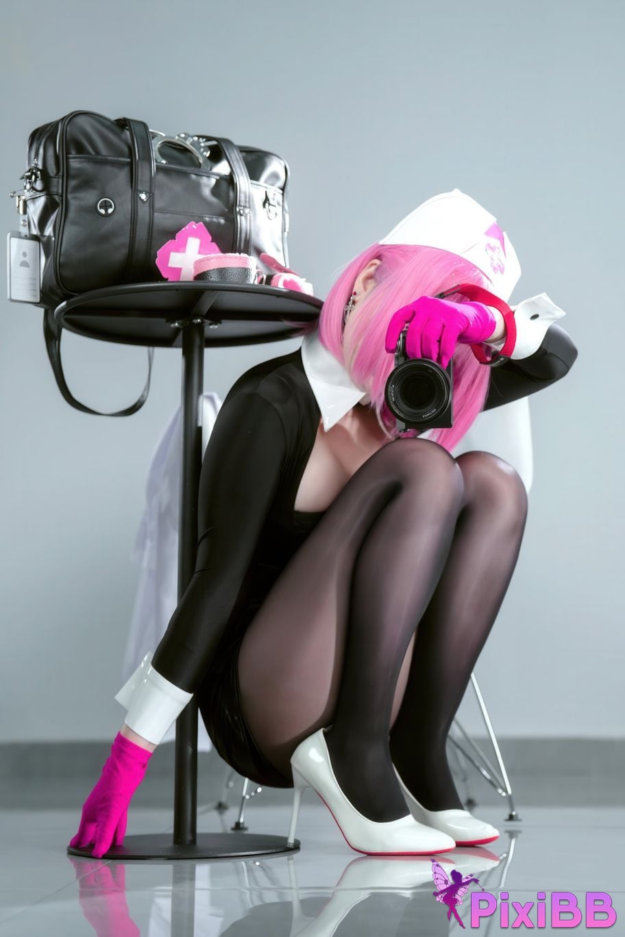 Cosplayer Half half son Dr. Wang PixiBB.COM 044