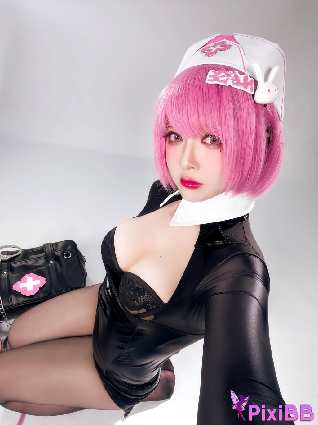 Cosplayer Half half son Dr. Wang PixiBB.COM 053