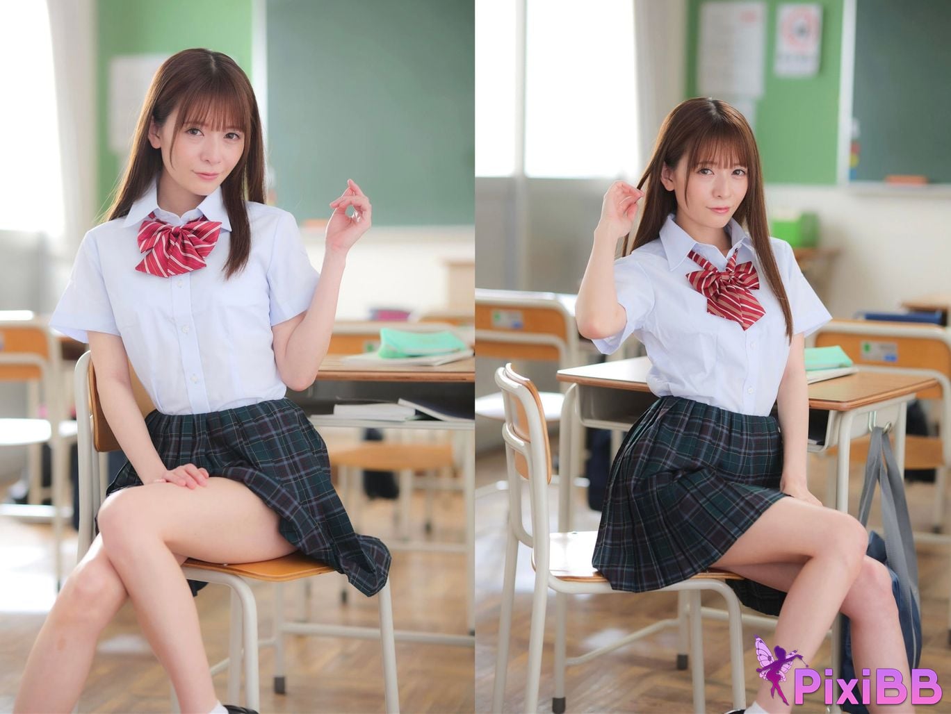 Japanese Idol Nonoura Non Nora Onan Prestige Photobook Honor student PixiBB.COM 003